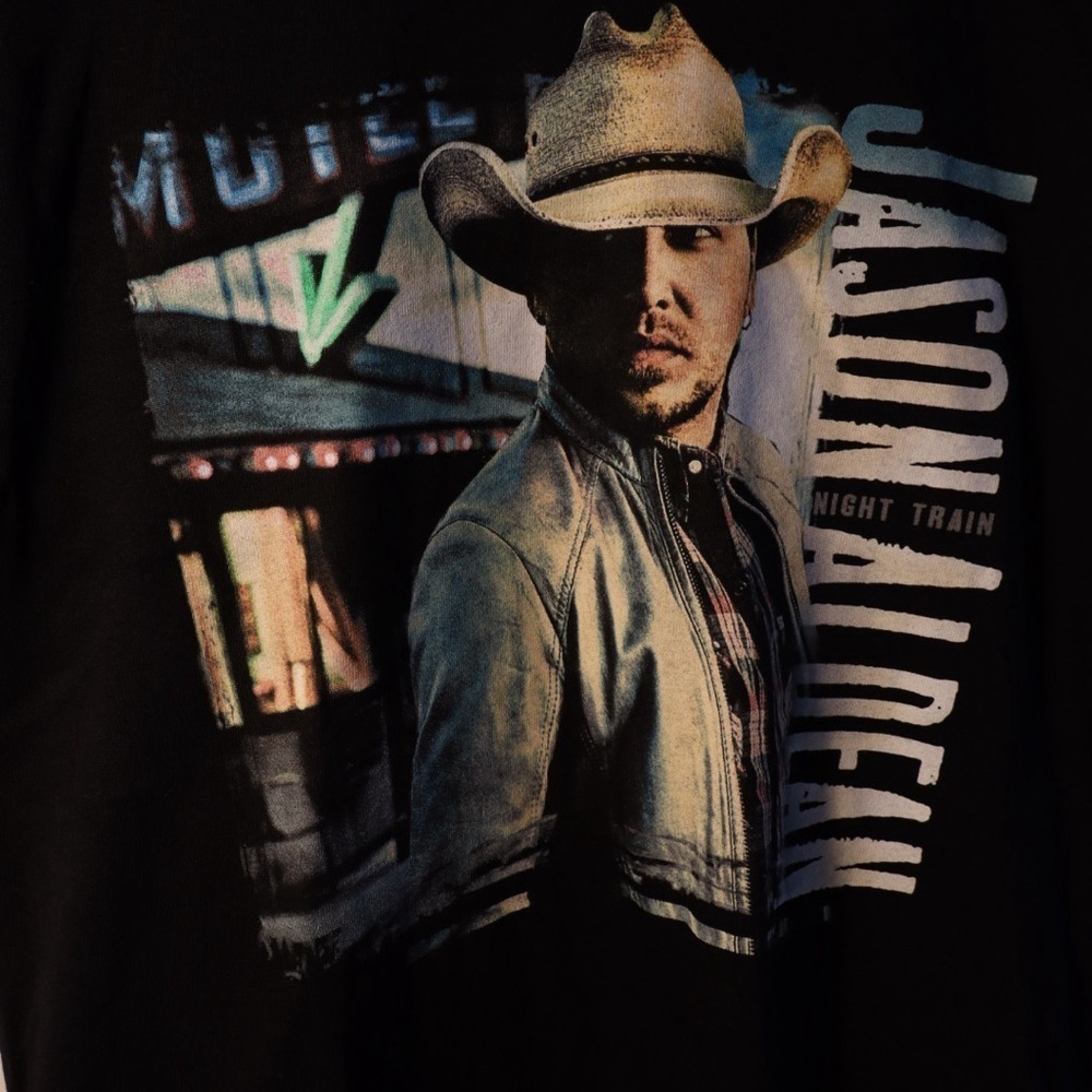 Jason Aldean ‘Night Train’ Tour T-Shirt (Size S) - Picture 4 of 5